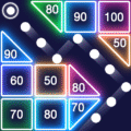 Bricks Breaker - Glow Balls Mod APK